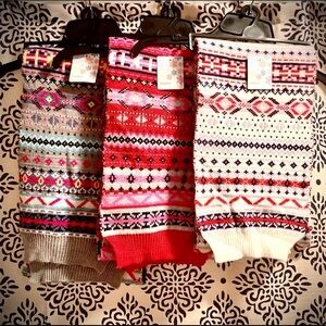 𝅺New!! Cold Weather Coordinate Scarfs 3-Pack